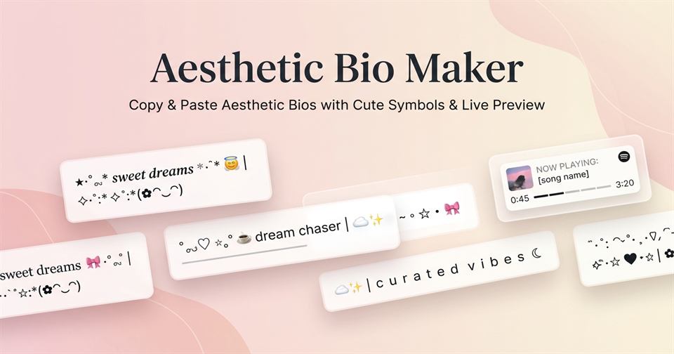 What Is an Aesthetic Bio — Visual Styles and Symbol Examples